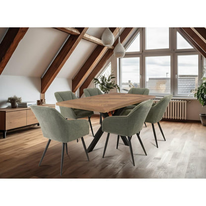 Miami 1.6M 6-Seater Dining Set