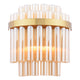 Imani 2-Light Natural Brass Wall Light