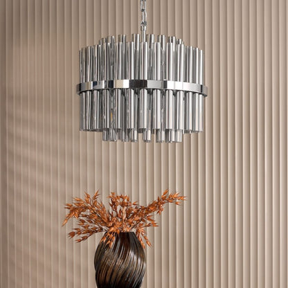 Imani 12-Light Polished Chrome Pendant