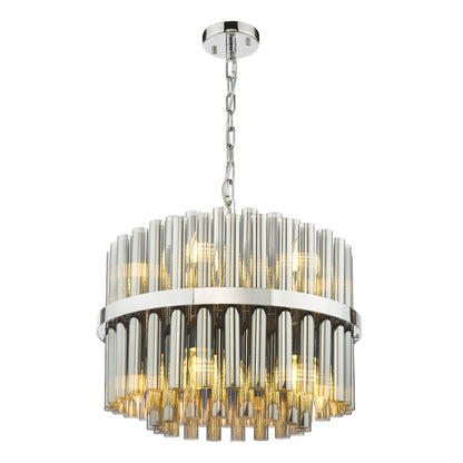 Imani 12-Light Polished Chrome Pendant