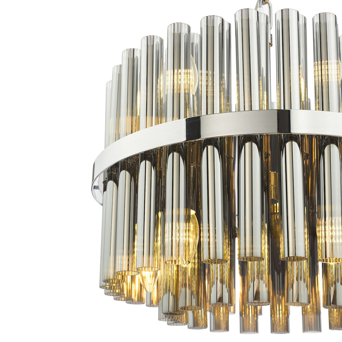 Imani 12-Light Polished Chrome Pendant