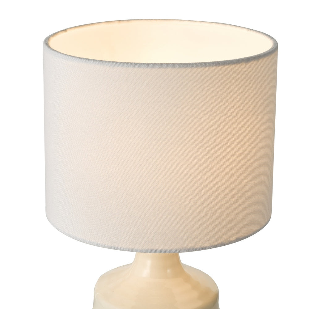 Inci Twin Pack Cream Table Lamps