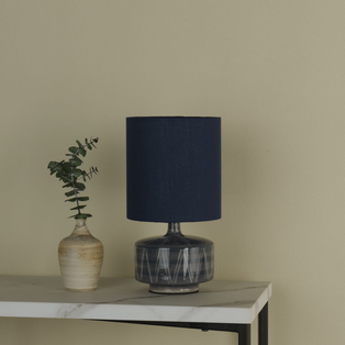 Juliette Blue Ceramic Table Lamp