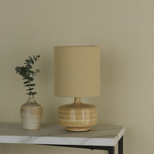 Juliette Taupe Ceramic Table Lamp
