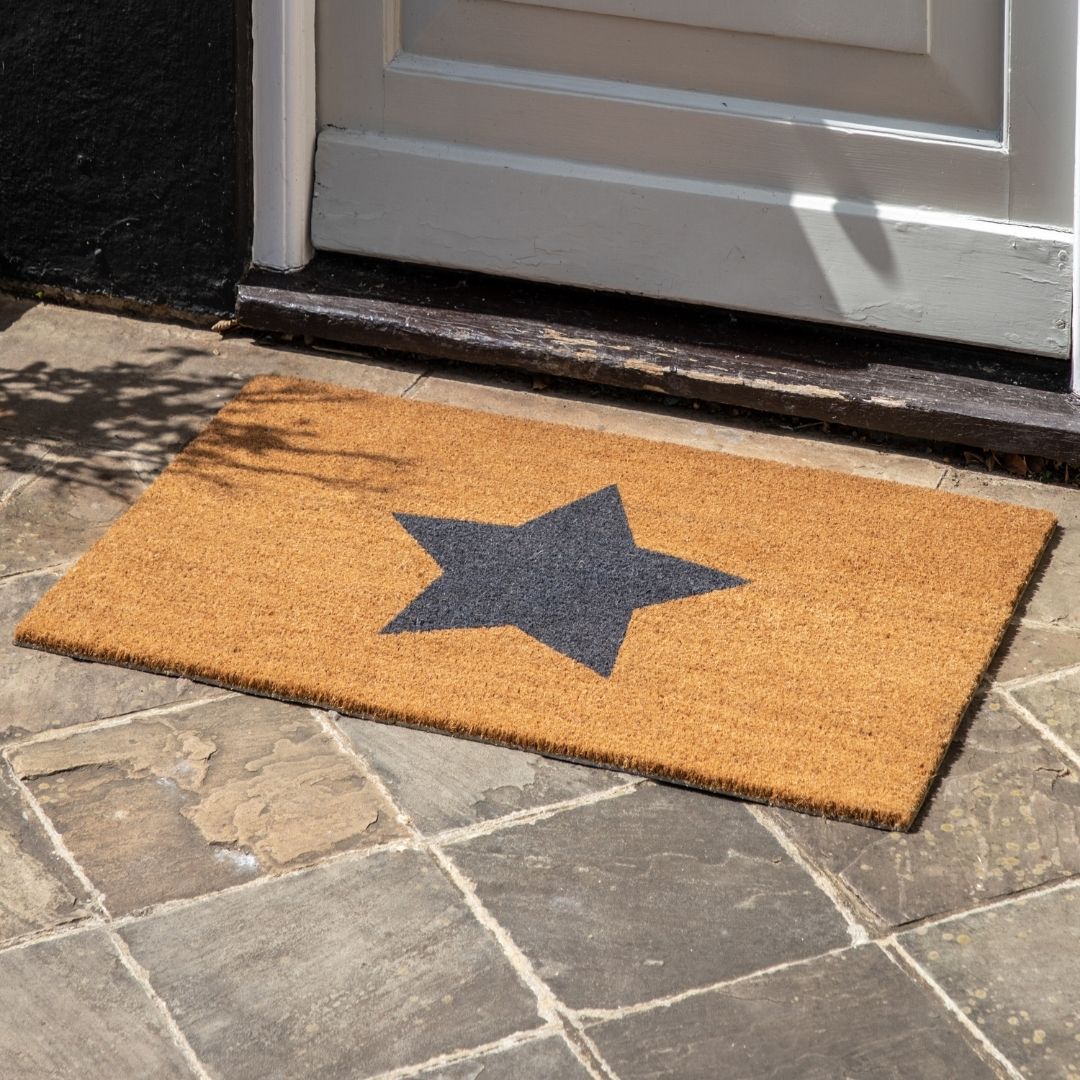 Jumbo Star Coir Doormat