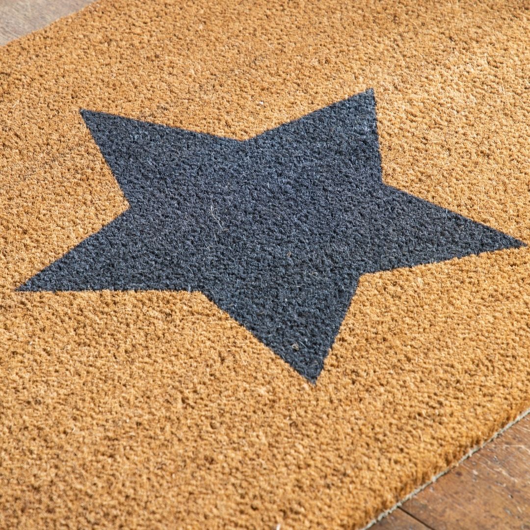 Jumbo Star Coir Doormat