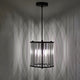 Kiran Satin Black Pendant Ceiling Light