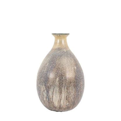 Kya Small Antique Gold Vase
