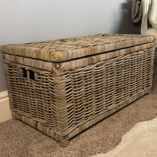 Wovenhill Kubu Rattan Storage Hamper