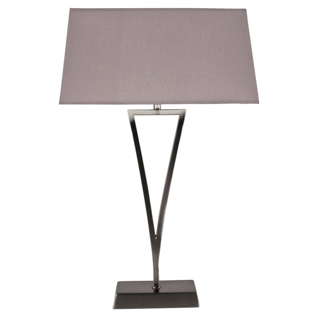 Lizzie 49cm Touch Table Lamp Mocha