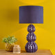 Lorelai Blue Ceramic Table Lamp