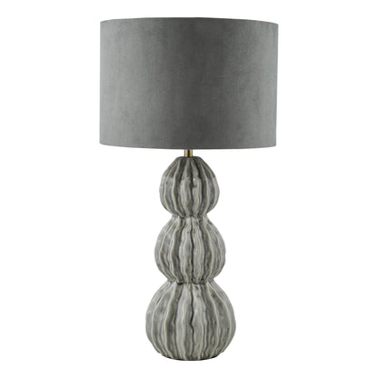 Lorelai Grey Ceramic Table Lamp