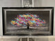 MULTICOLOUR TREE 100X50 WALL ART