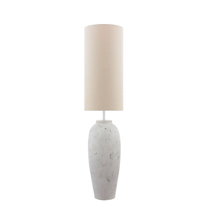Lucinda White Concrete Floor Lamp