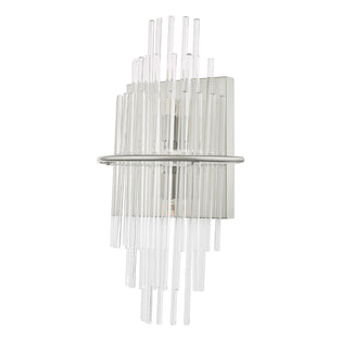 Lukas Polished Chrome & Crystal Wall Light