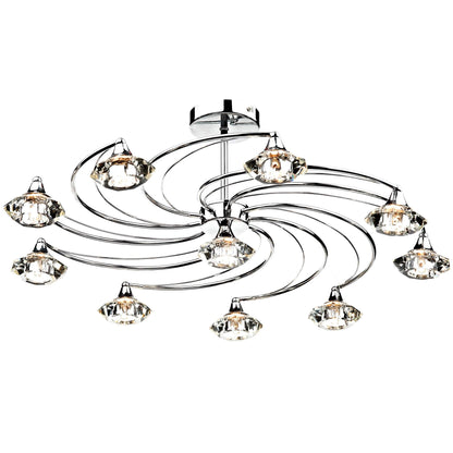 Luther Semi Flush Ceiling Light