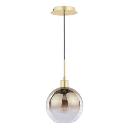 Lycia Gold & Ombre Glass Pendant Ceiling Light