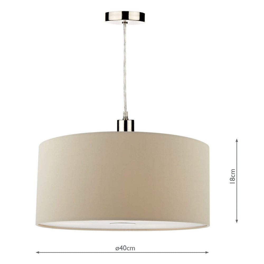 Matilda Ecru Easy-Fit Pendant