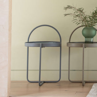 Melbury Grey Side Table