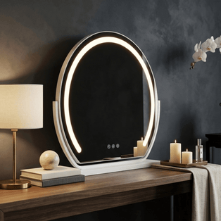 Mila LED Vanity Mirror White