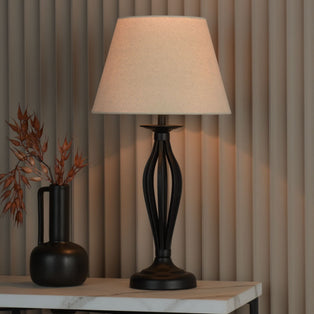Miranda Black Table Lamp