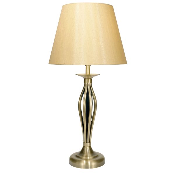 Miranda Antique Brass Table Lamp