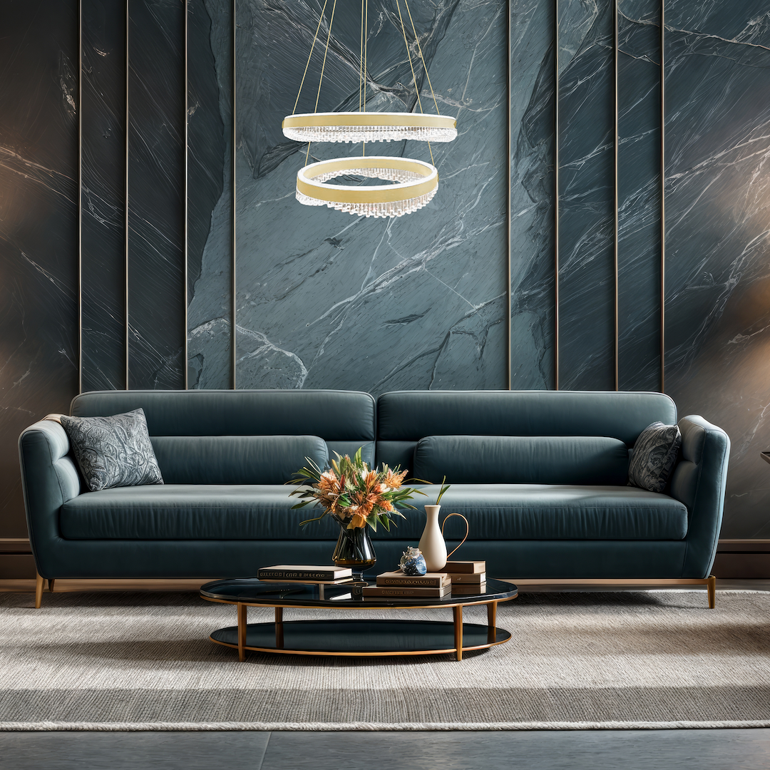 Preciosa Gold Pendant Light