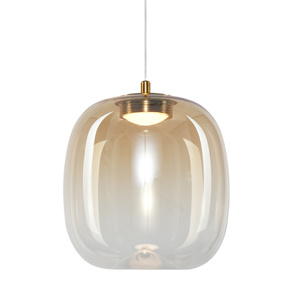 Vaso Gold Glass Pendant Light 15cm