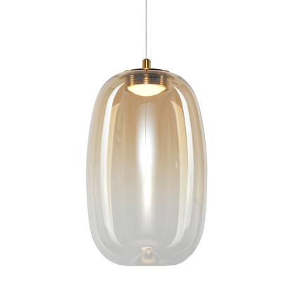 Vaso Gold Glass Pendant Light 13cm