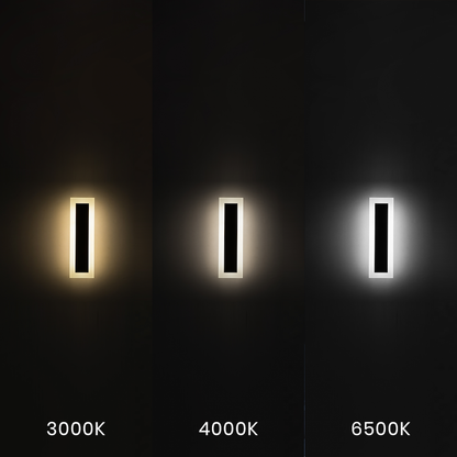 Wow Black IP54 Outdoor Wall Light 30cm
