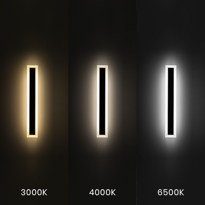 Wow Black IP54 Outdoor Wall Light 60cm