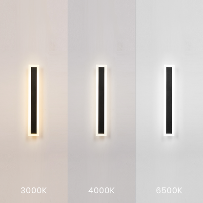 Wow Black IP54 Outdoor Wall Light 60cm
