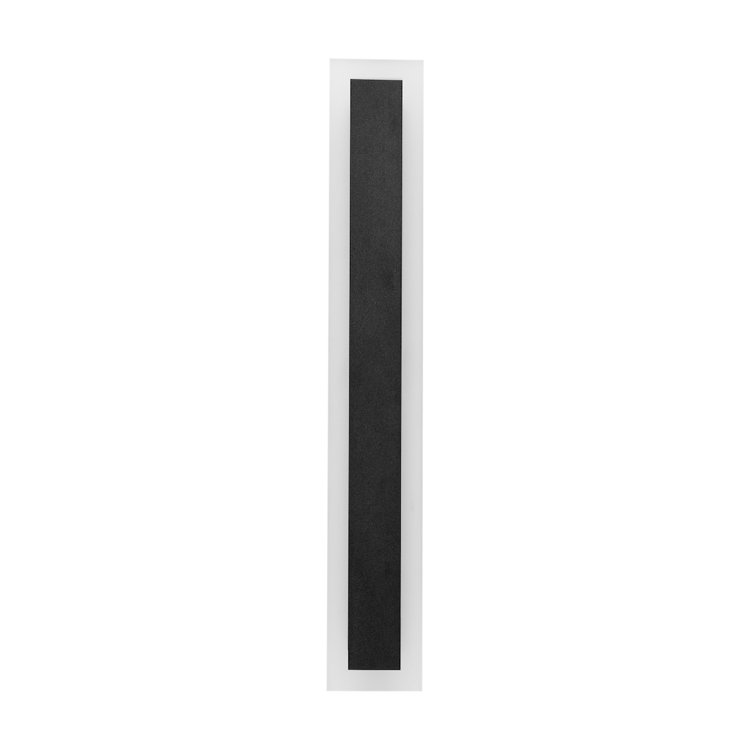 Wow Black IP54 Outdoor Wall Light 60cm
