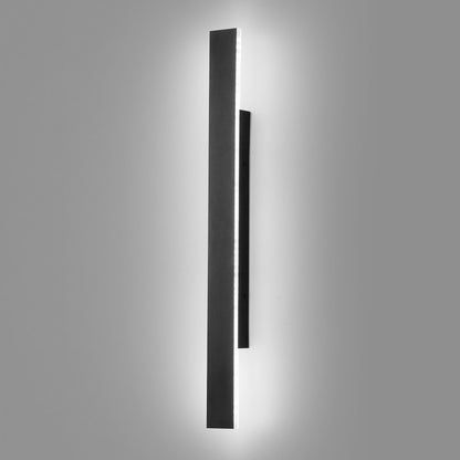 Wow II Black IP54 Outdoor Wall Light 60cm