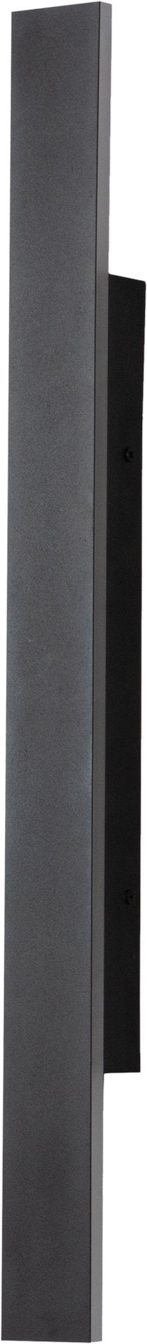 Wow II Black IP54 Outdoor Wall Light 60cm