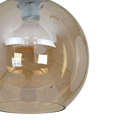 Sofia Amber Glass Pendant