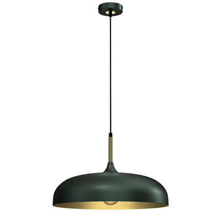 Lincoln Green & Gold Pendant