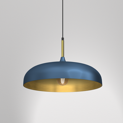 Lincoln Blue & Gold Pendant