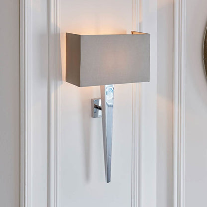 Moreto Wall Bracket Light Polished Chrome