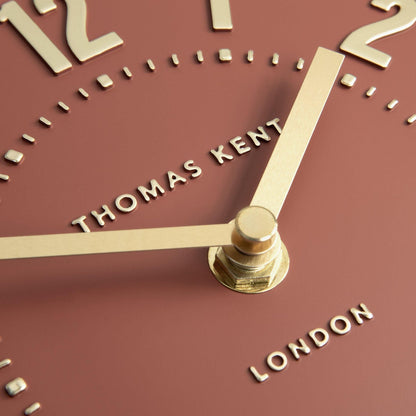 Thomas Kent Mulberry Mantel Clock Auburn