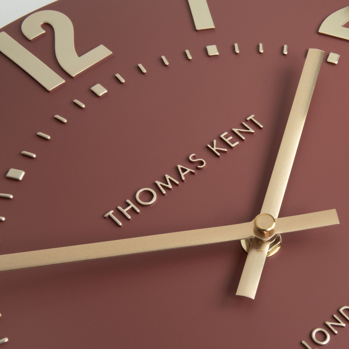 Thomas Kent Mulberry 20" Wall Clock Auburn