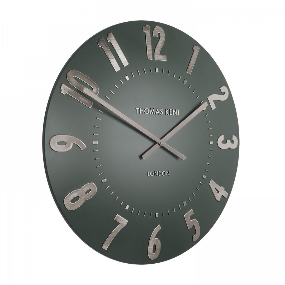 Thomas Kent Mulberry 20" Wall Clock Olive Green