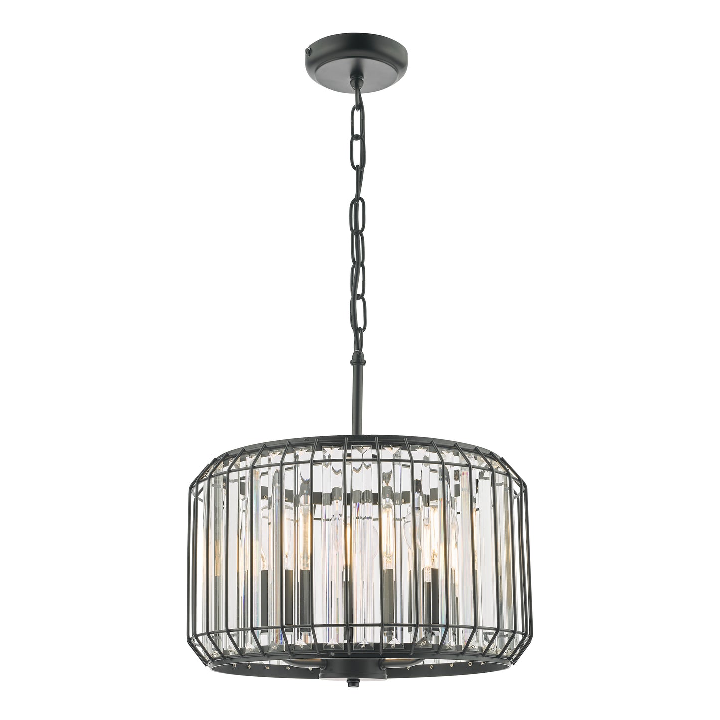 Naeva 3 Light Crystal Pendant