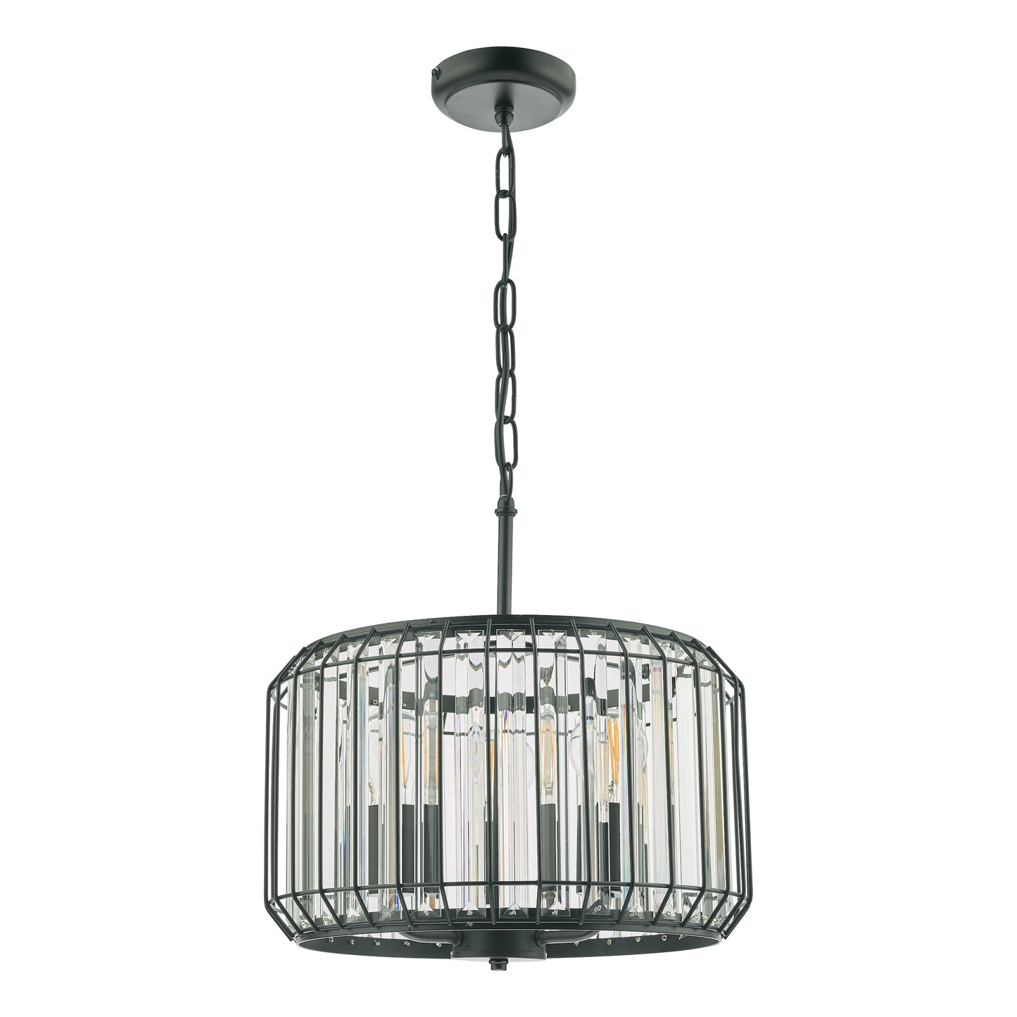 Naeva 3 Light Crystal Pendant
