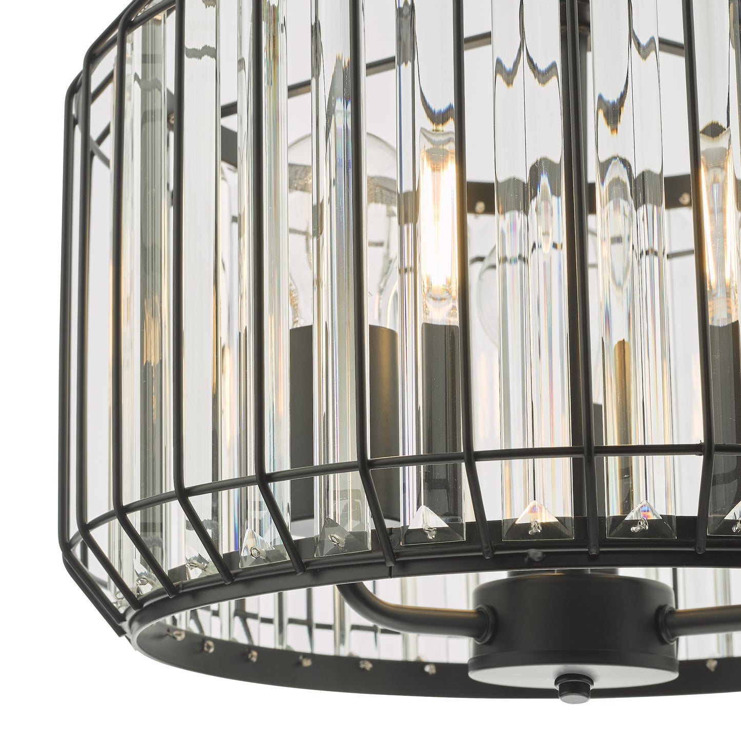 Naeva 3 Light Crystal Pendant