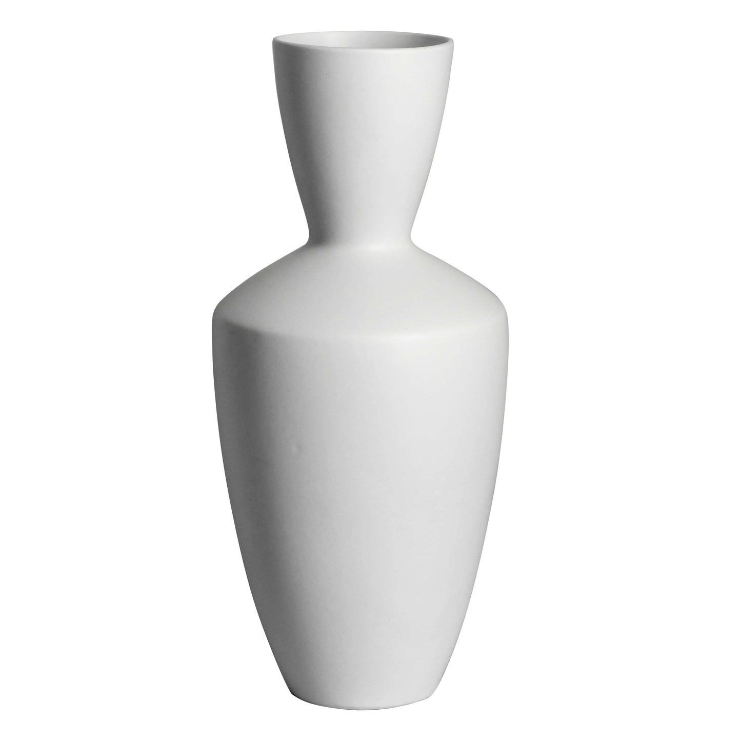 Naru White Vase