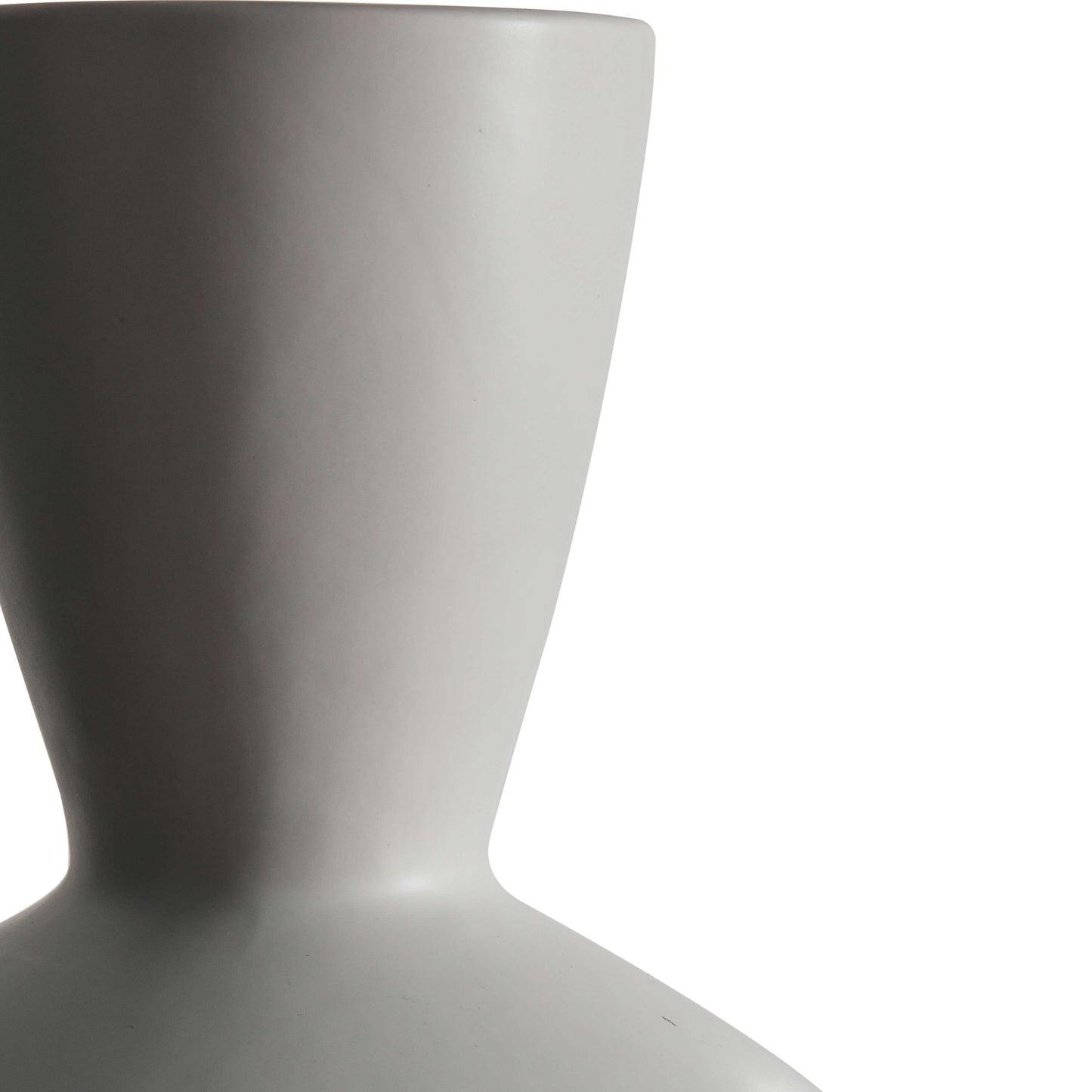Naru White Vase
