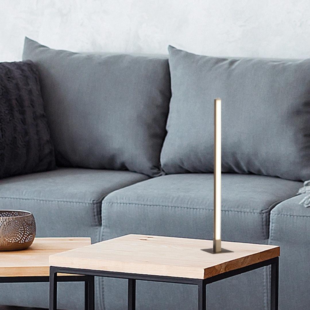 Tribeca Matte Black LED Table Lamp