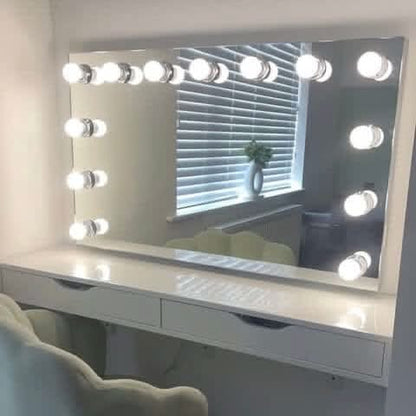 PRE ORDER FOR THE END OF AUGUST - Nicole Hollywood Mirror Wall Mounted 100x60cm