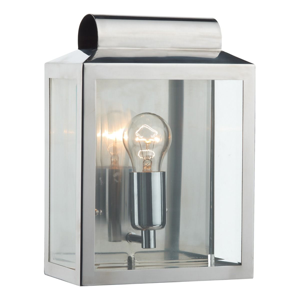 Notary Stainless Steel IP44 Wall Light